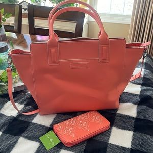Vera Bradley Tote w/ matching wallet